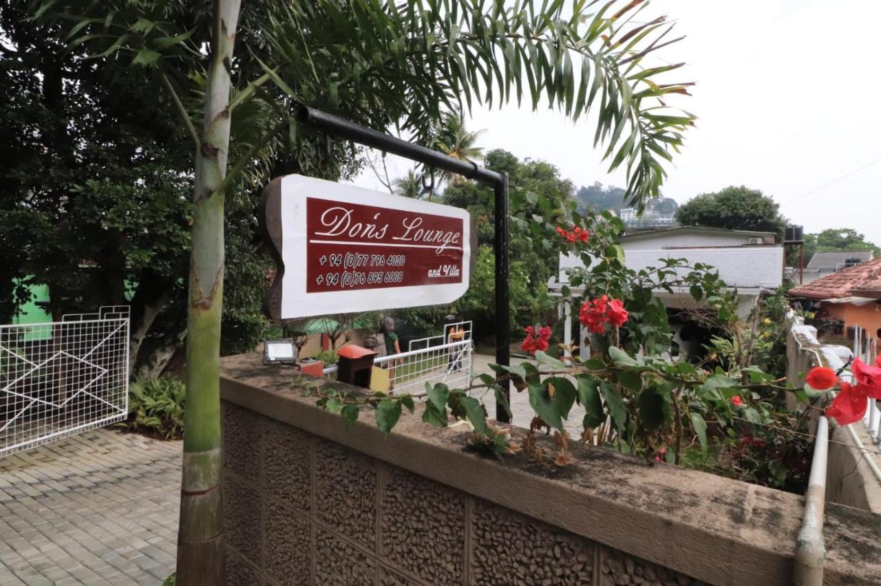 Don's Lounge&Villa Kandy Exterior foto
